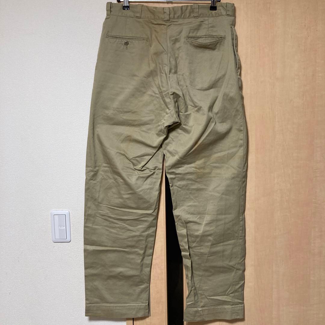 71s VINTAGE US ARMY コットンチノ トラウザース