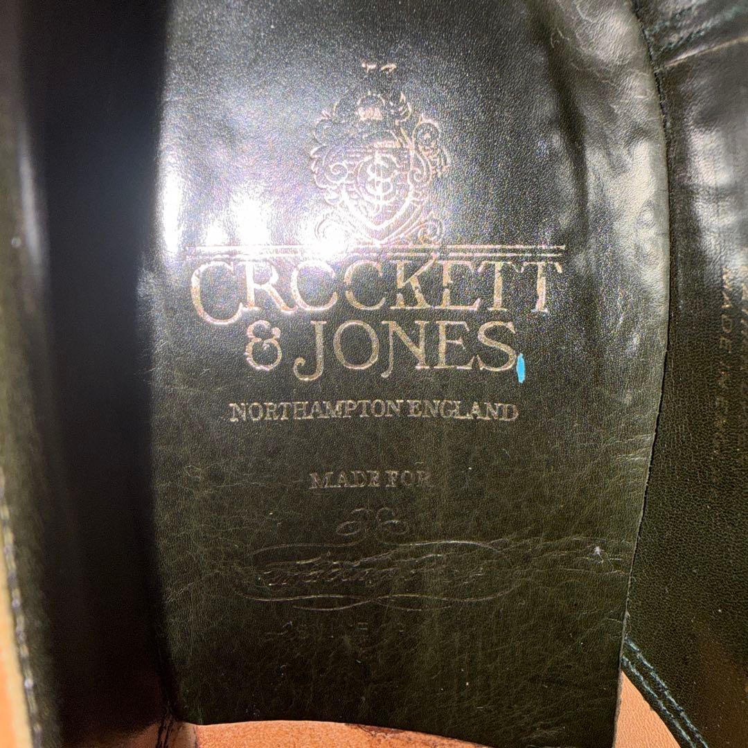 CROCKETT&JONES ARDENブラウンレザー ドレスシューズ※送料込