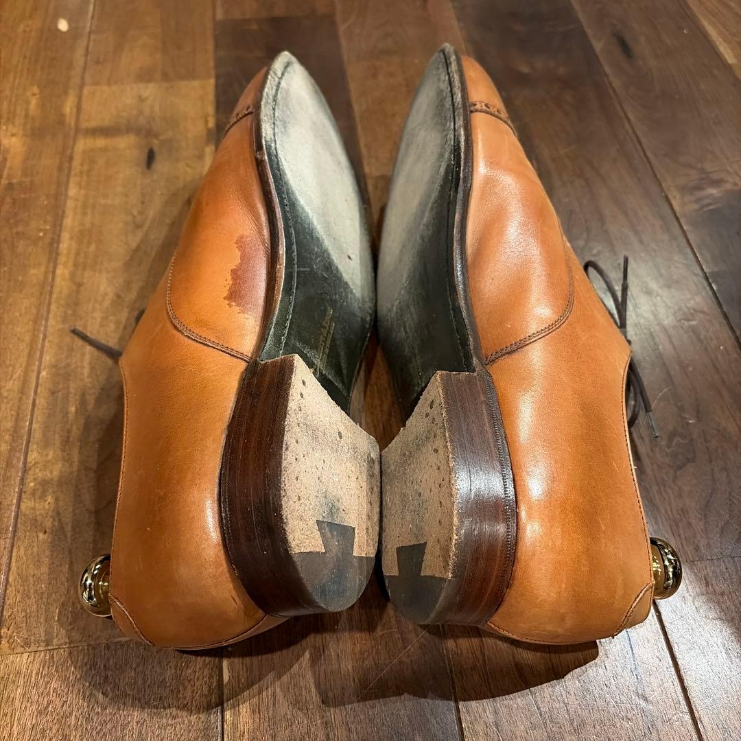 CROCKETT&JONES ARDENブラウンレザー ドレスシューズ※送料込