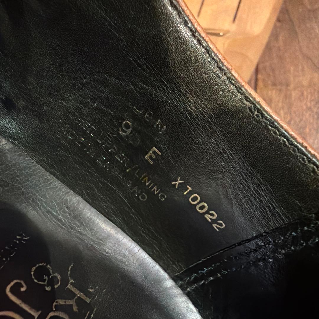 CROCKETT&JONES ARDENブラウンレザー ドレスシューズ※送料込