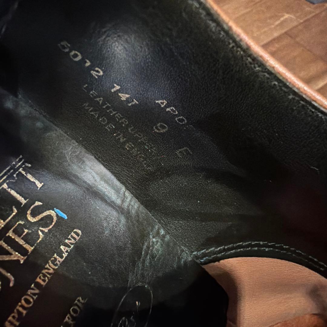 CROCKETT&JONES ARDENブラウンレザー ドレスシューズ※送料込