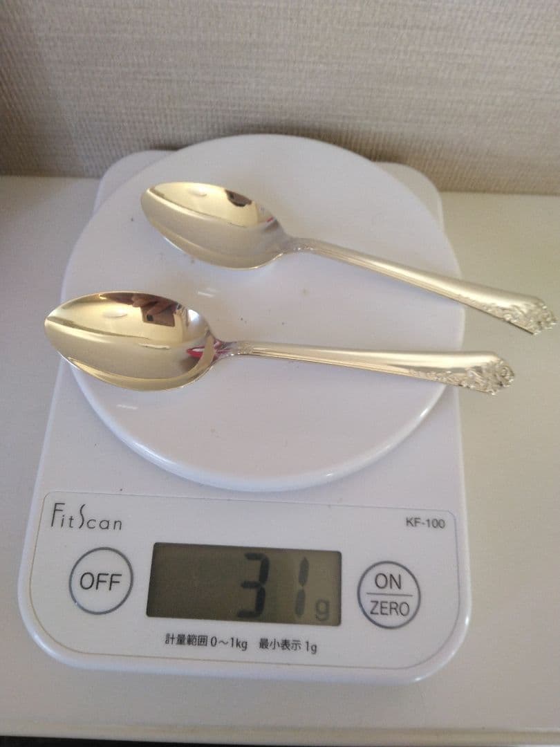 純銀　スプーン　ペア　二本