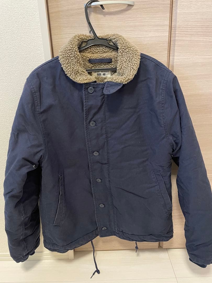 WAIPER U.S.NAVY N-1デッキジャケット　22WP01 サイズ40