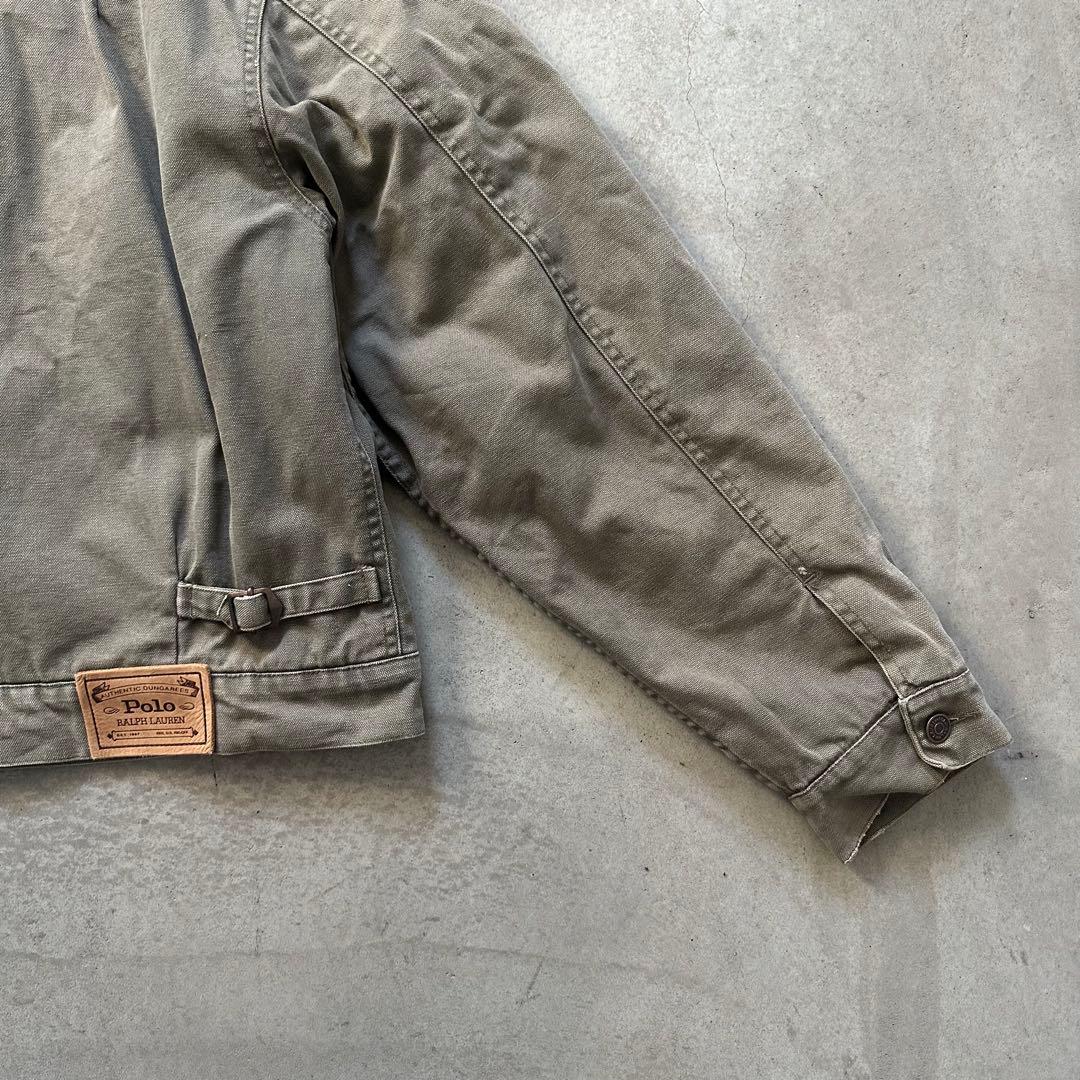 超希少 90s ラルフローレン ダックデニムトラッカー 裏ブランケット 2nd