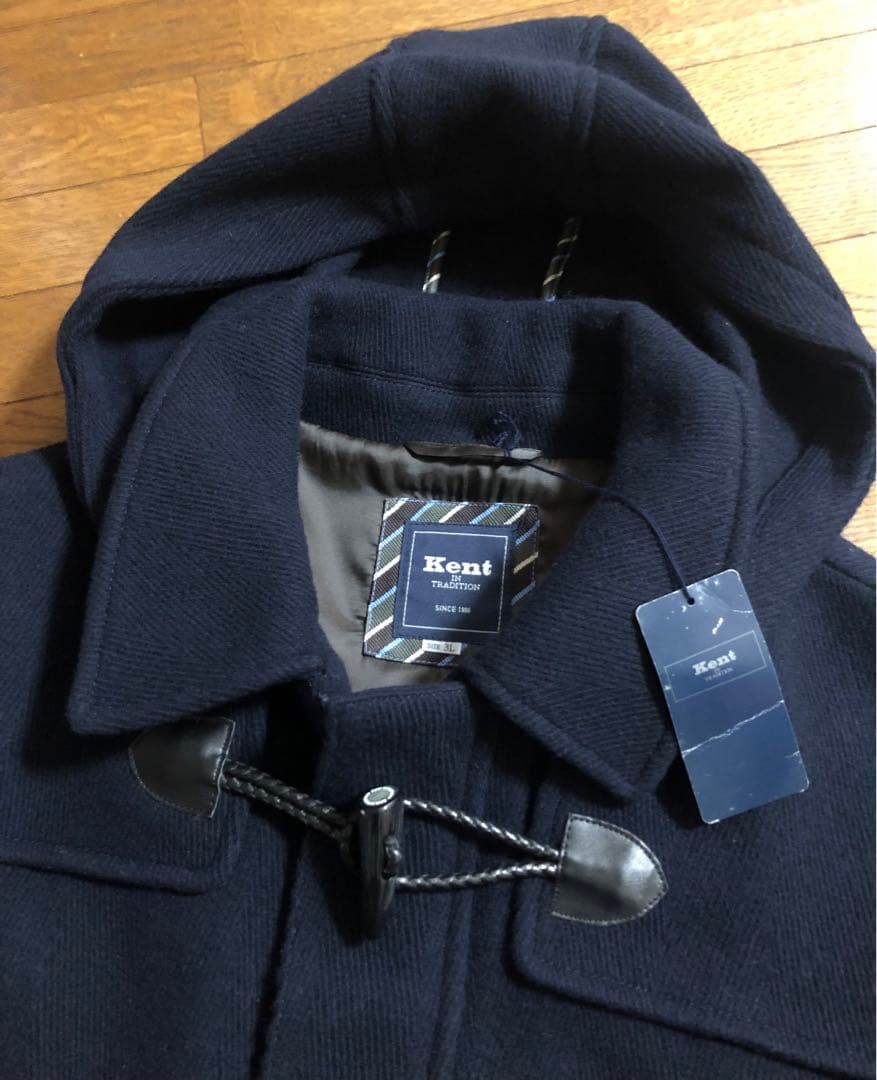 新品未使用 KENTケント　ダッフルコート　ネイビー