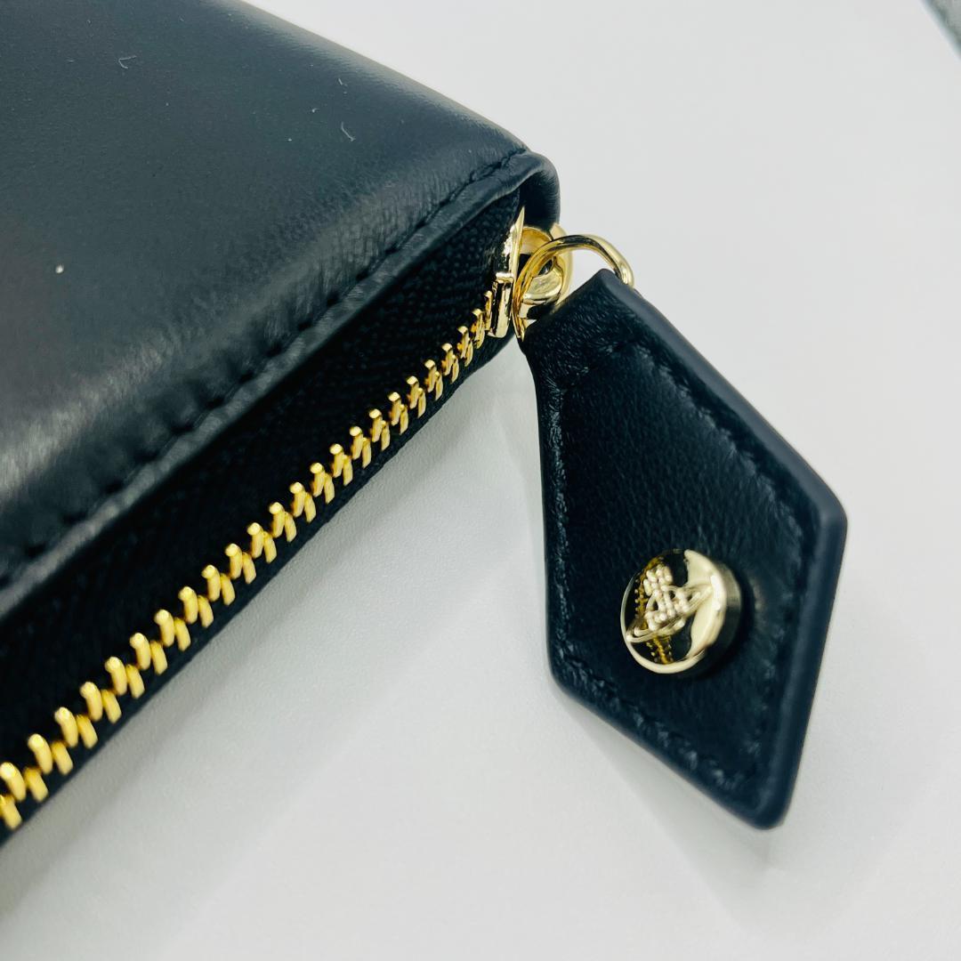 ペネロペ様　Vivienne Westwood 長財布 定番 おしゃれオーブ 黒