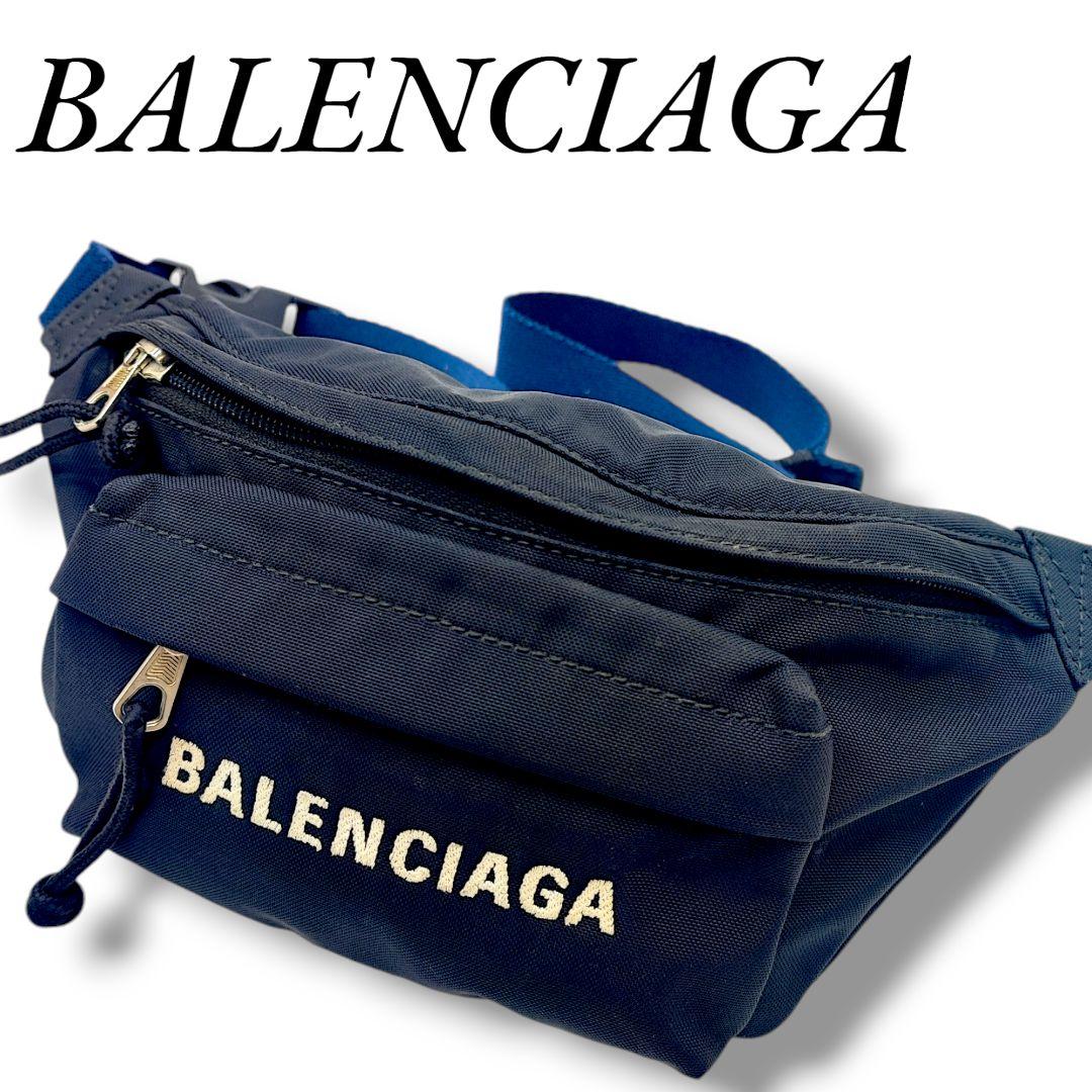 BALENCIAGA バレンシアガ ボディバッグ ウエストポーチ ブラック