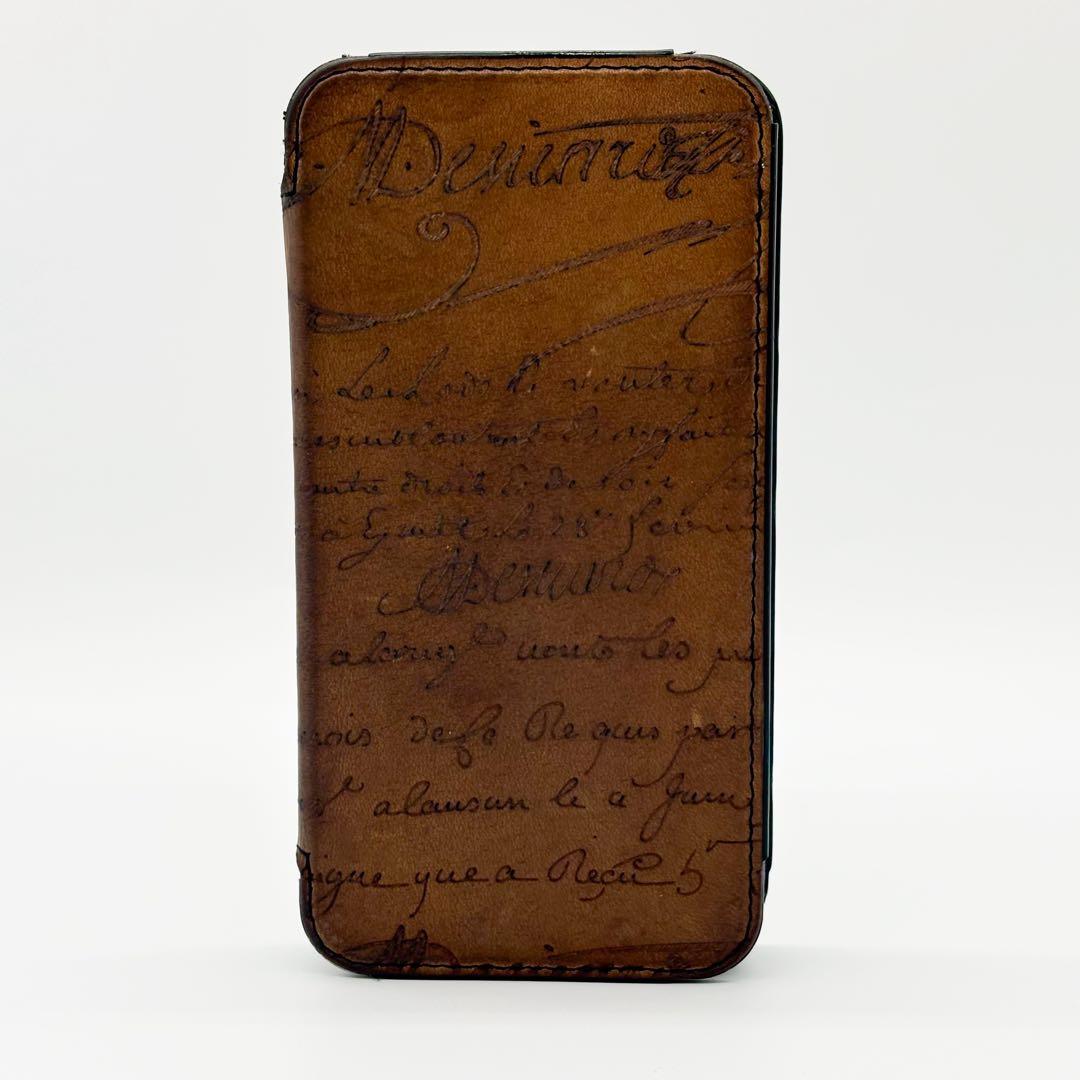 ベルルッティ iPhone15 Pro カリグラフィ スマホケース