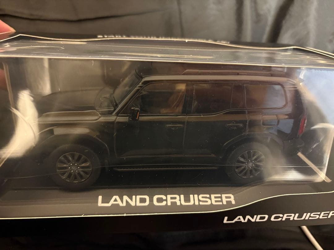 ランドクルーザー250 ミニカー ブラック