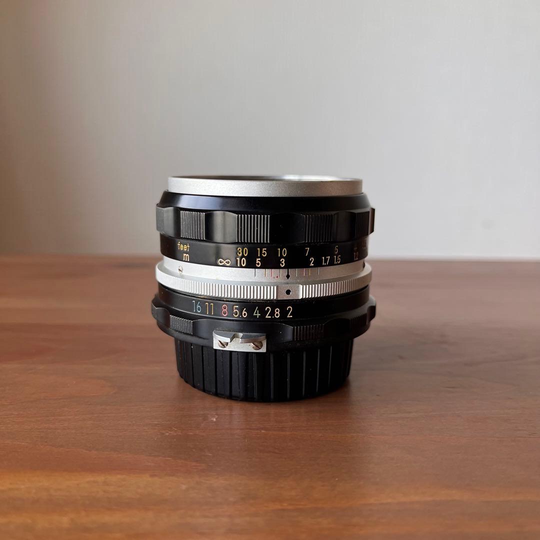 【美品】Nikkor-H Auto 50mm f2 + NIKOMAT FTN