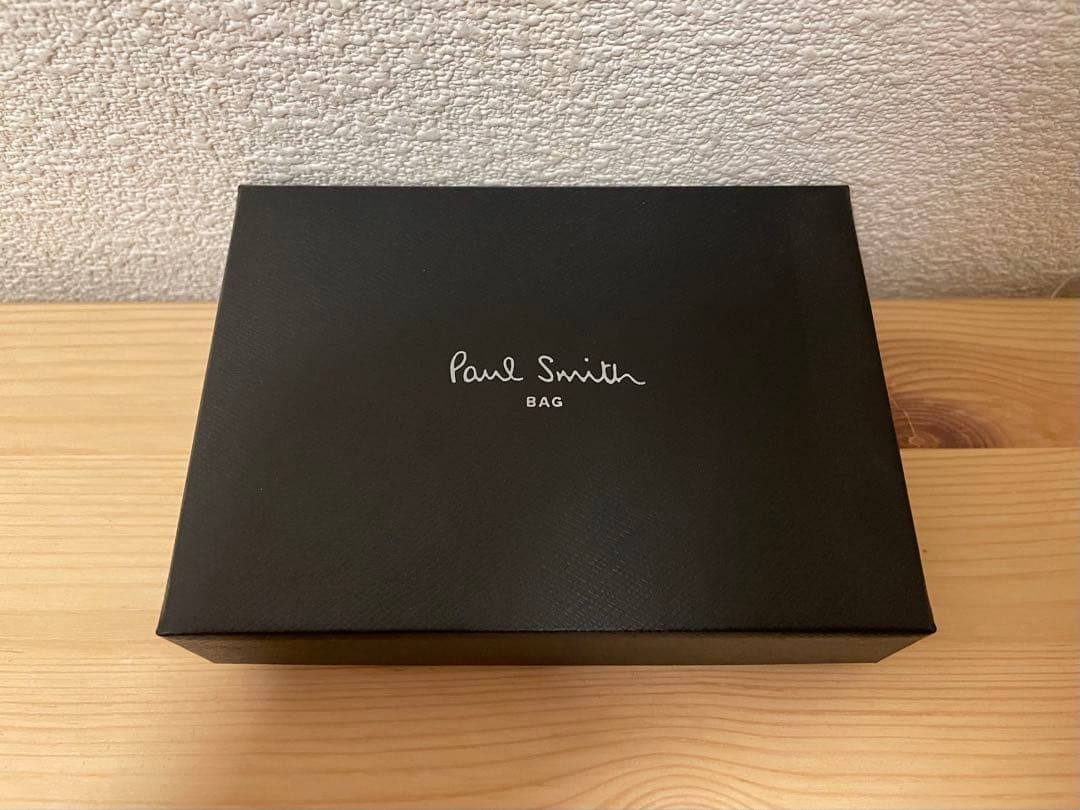 ポールスミス ベジタンストライプトリム 名刺入れ P631