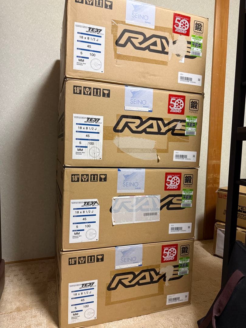 タイヤ・ホイール RAYS VOLK RACING TE37 SAGA S Plus 18inch