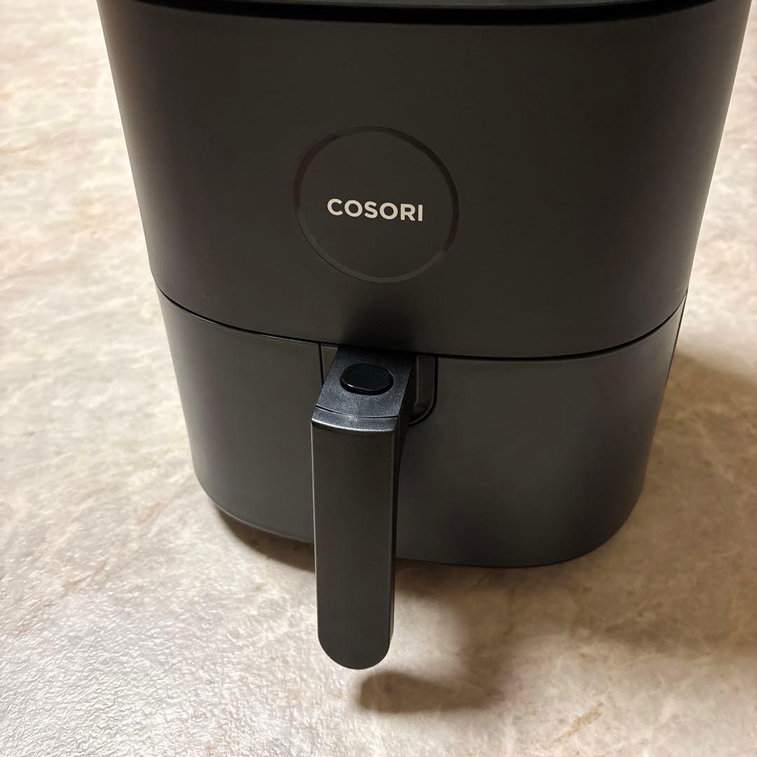 COSORI ノンフライヤー 4.7L 大容量　日本語レシピ付き　グレー