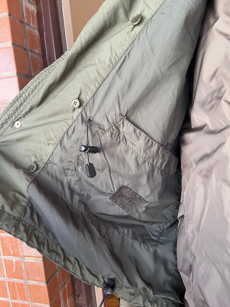 ASPESI M65 ライナー付 ナイロン ミリタリージャケット フィールド