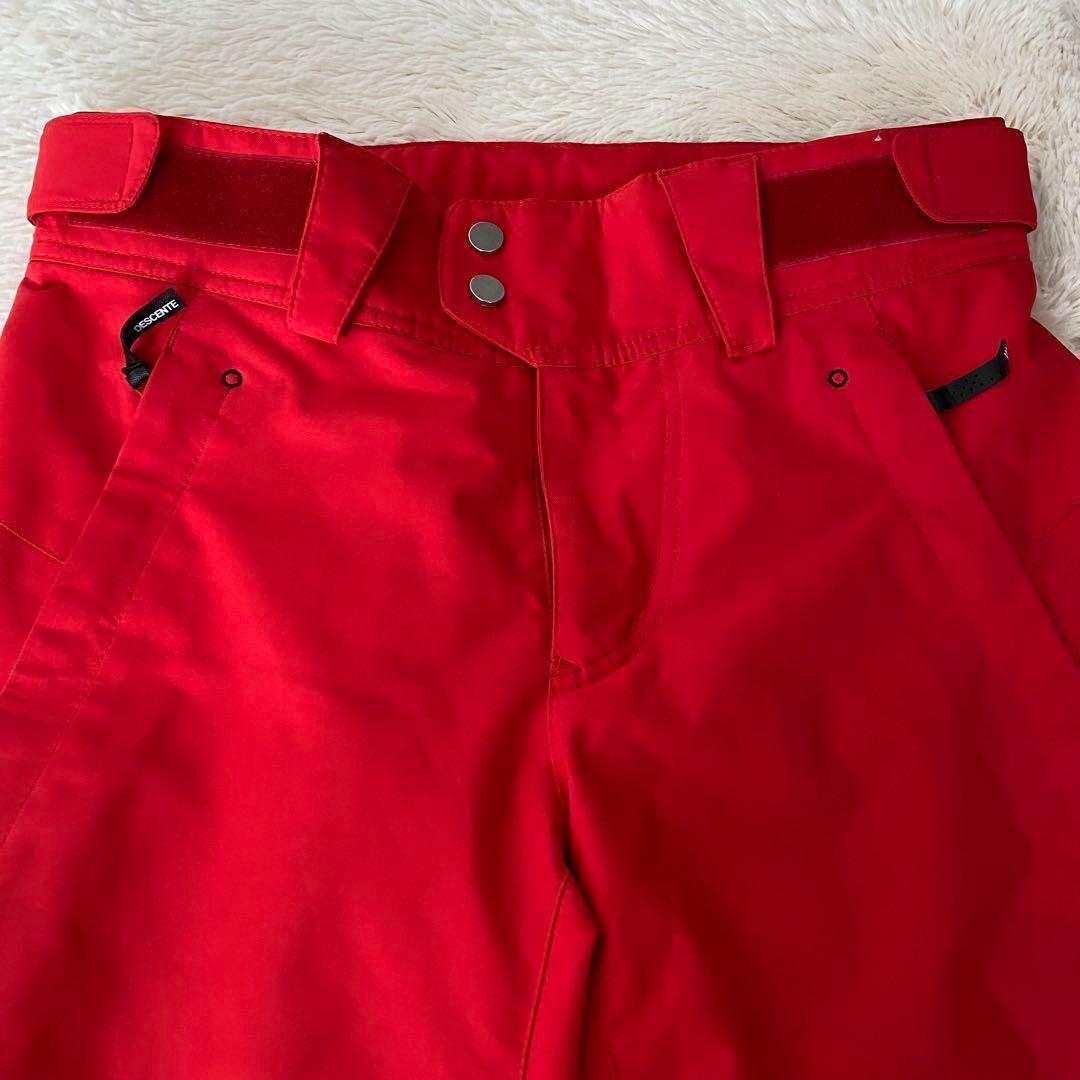 即発送♪デサント　オガサカ　メンズM スキーウェア上下セット　紺黒赤　sio