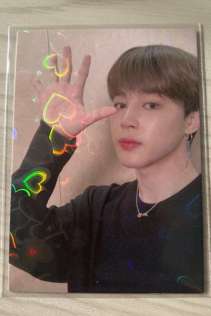 BTS FC更新トレカ ホログラム ジミン