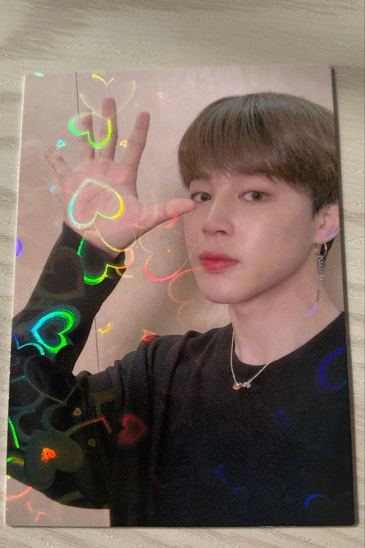 BTS FC更新トレカ ホログラム ジミン