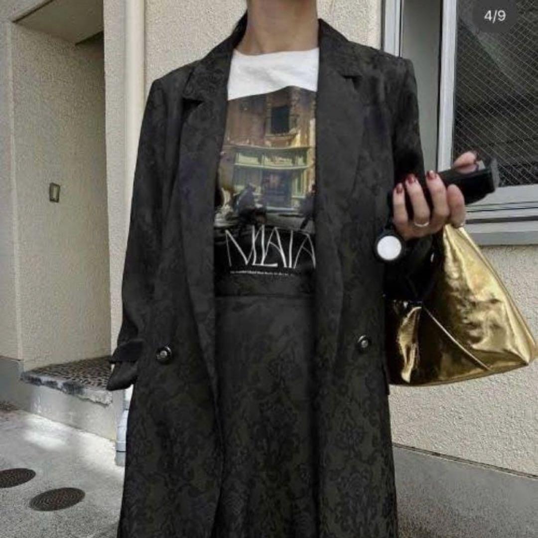 ジャケット・アウター Ameri MEDI ALICIA JACQUARD JACKET&SKIRT