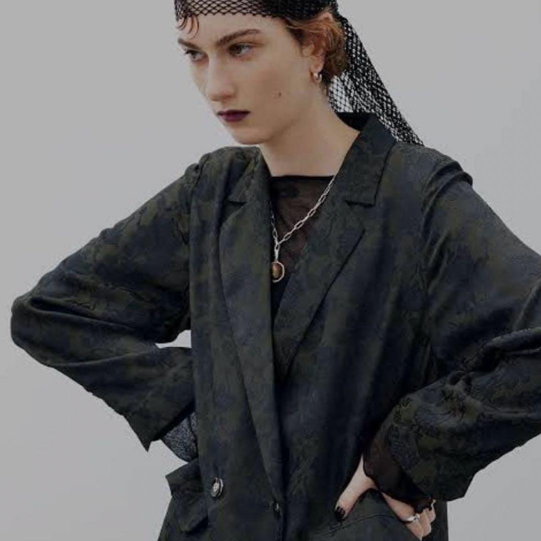 ジャケット・アウター Ameri MEDI ALICIA JACQUARD JACKET&SKIRT