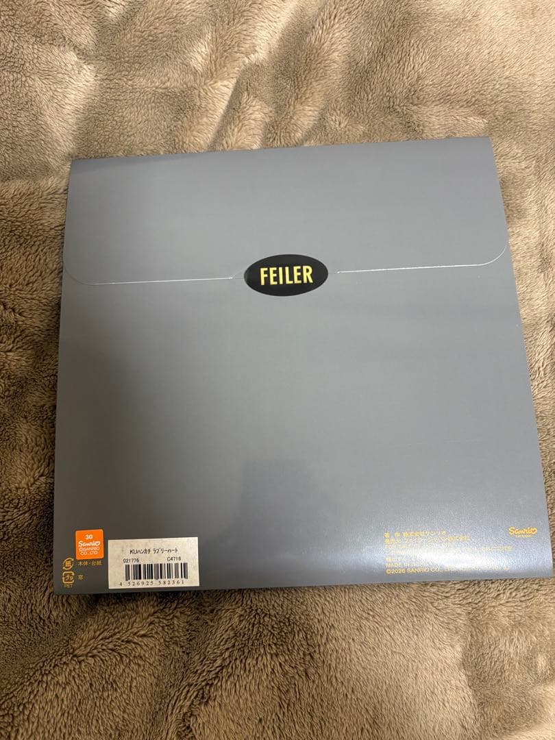 FEILERフェイラー ×サンリオコラボ３枚セット☆シナモロール☆クロミ☆キティ