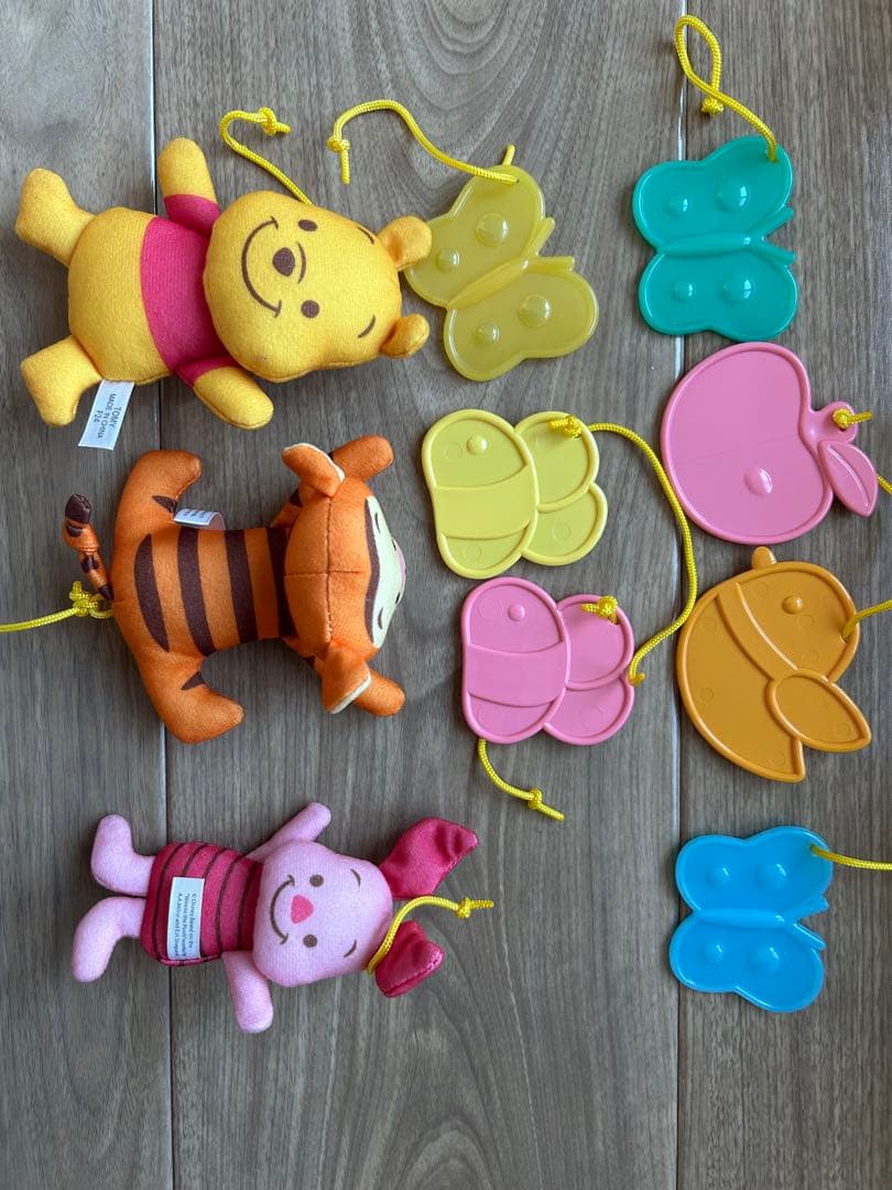 【美品】タカラトミーくまのプーさん えらべる回転 6WAYジムにへんしんメリー