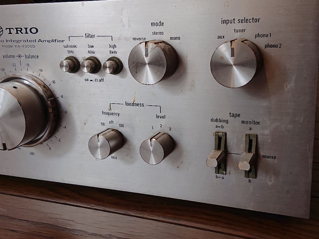 TRIO KA-7300D プリメインアンプ ジャンク