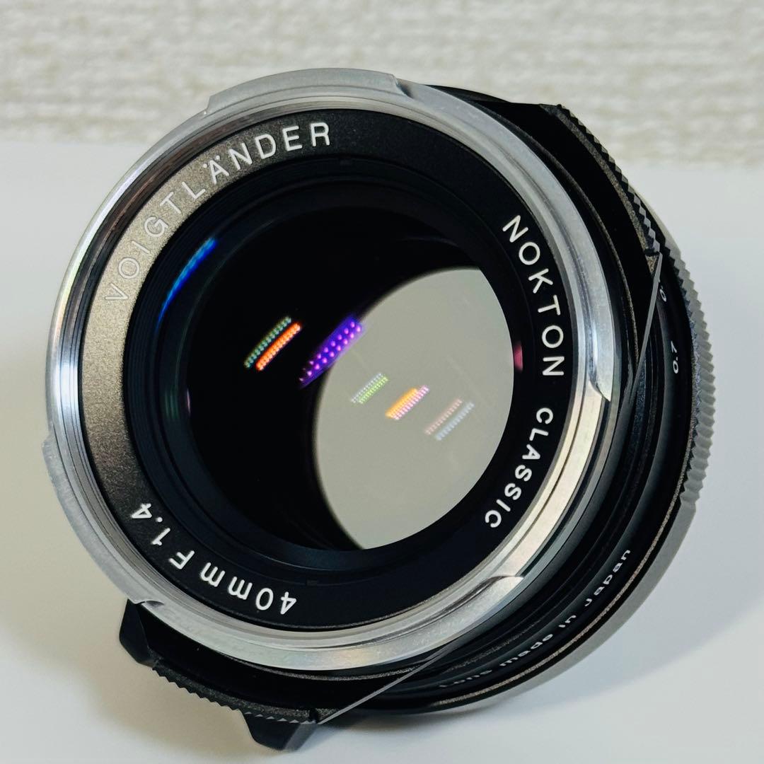フォクトレンダー NOKTON classic 40mm F1.4 MC VM