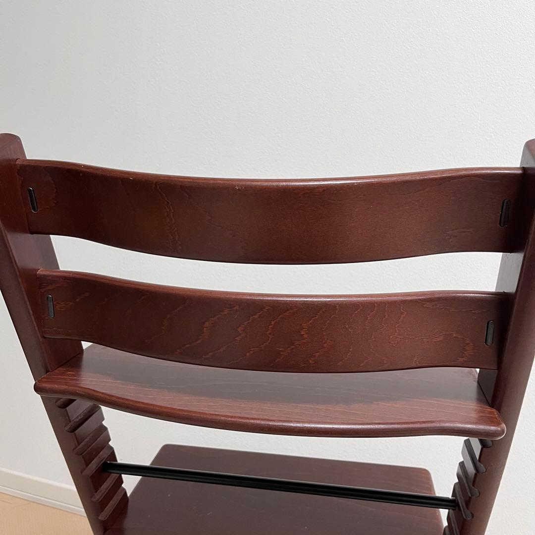 【新型】ストッケ トリップトラップ ウォールナットブラウン　No4