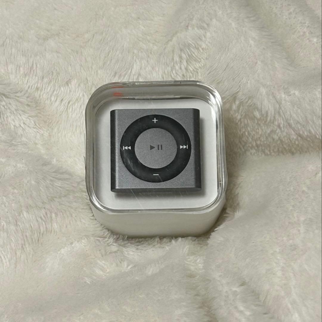 【未開封】iPod shuffle 2GB ブラック(スペースグレイ)第4世代
