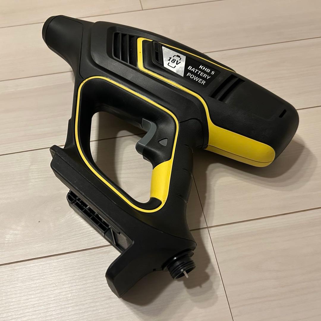 ケルヒャー KHB5 コードレス高圧洗浄機バッテリーセット+ 自吸用ホース