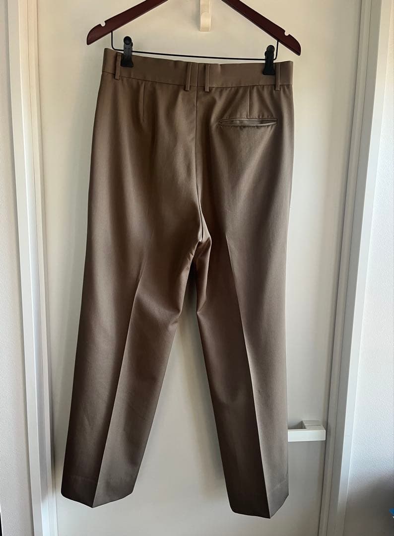 H BEAUTY & YOUTH ウーステッド ヴェイキャント フレア パンツ