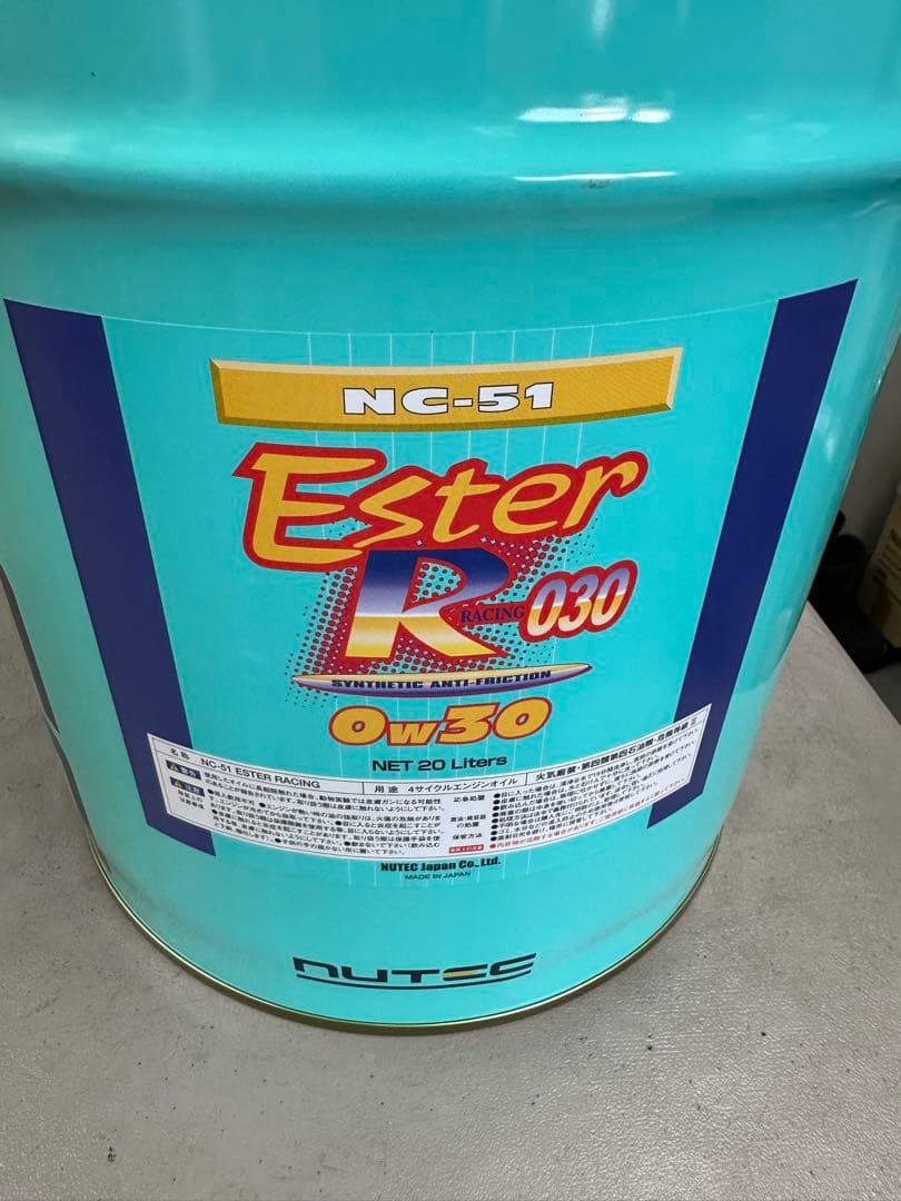 NUTEC NC-51 Ester R 0W-30 20L×1 新品