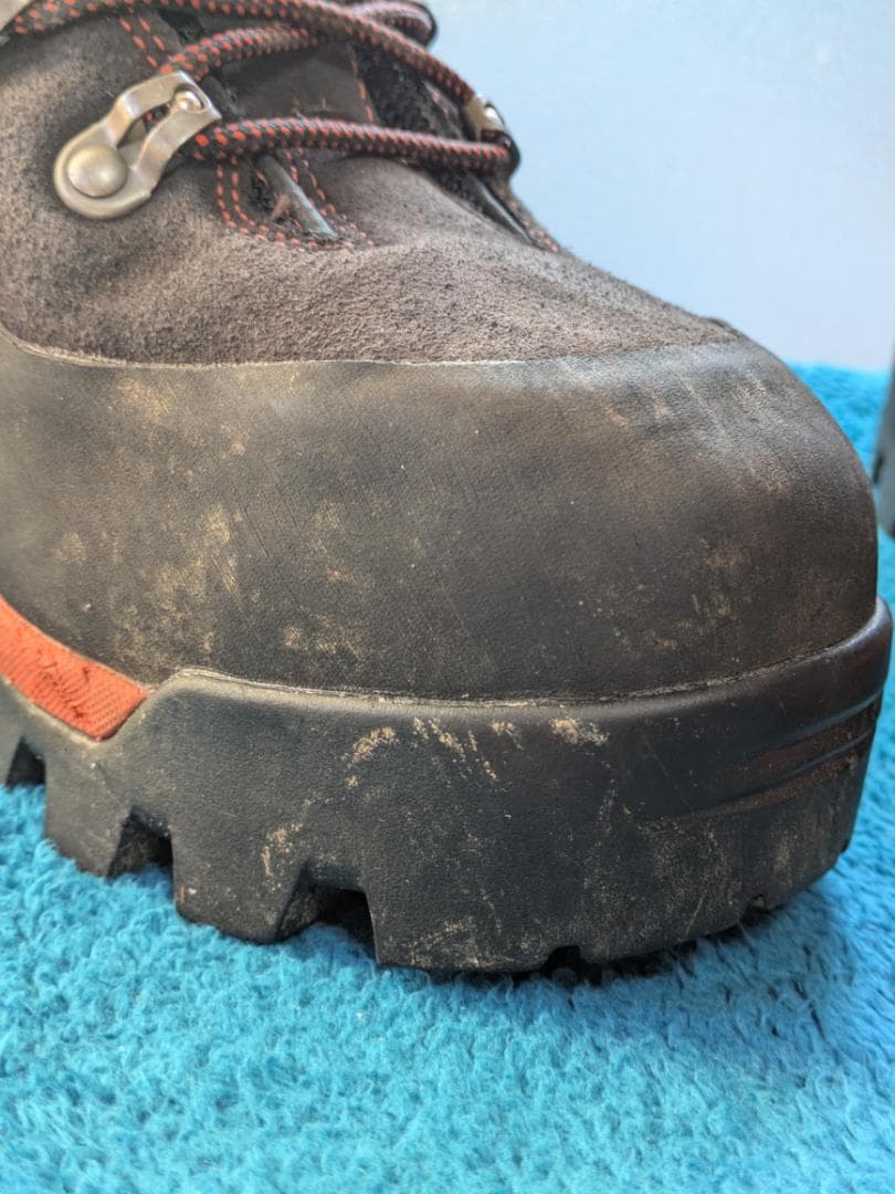 ★モンベル　プロテクションロガーブーツ　25.0★中古　チェンソーブーツ　林業