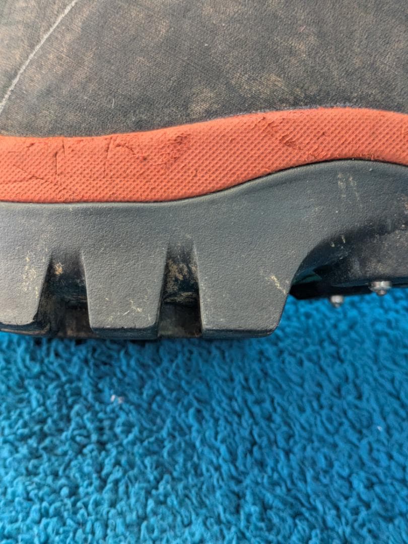 ★モンベル　プロテクションロガーブーツ　25.0★中古　チェンソーブーツ　林業