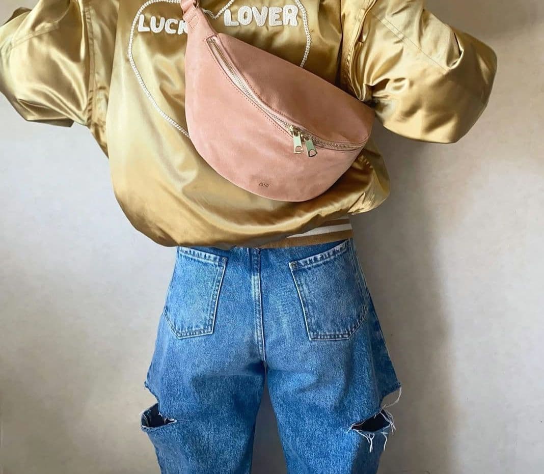 chiiibag スウェードボディーバック