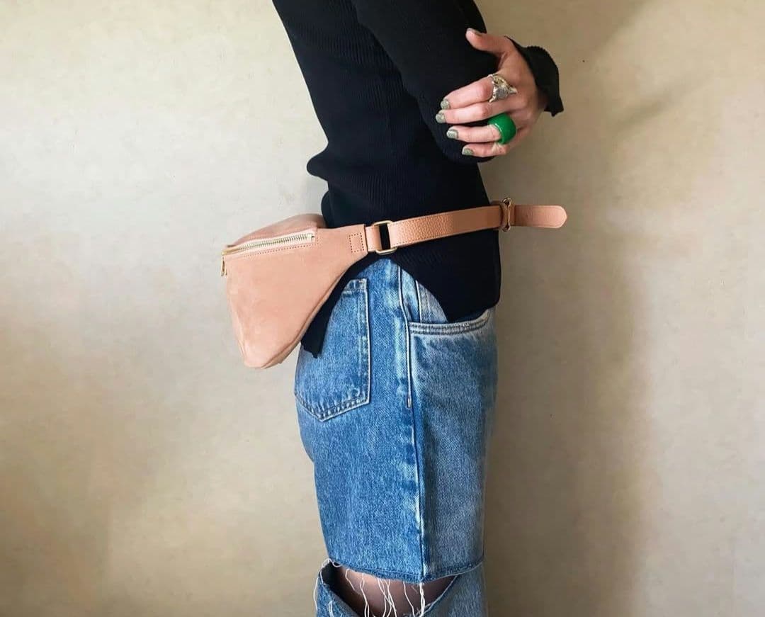 chiiibag スウェードボディーバック