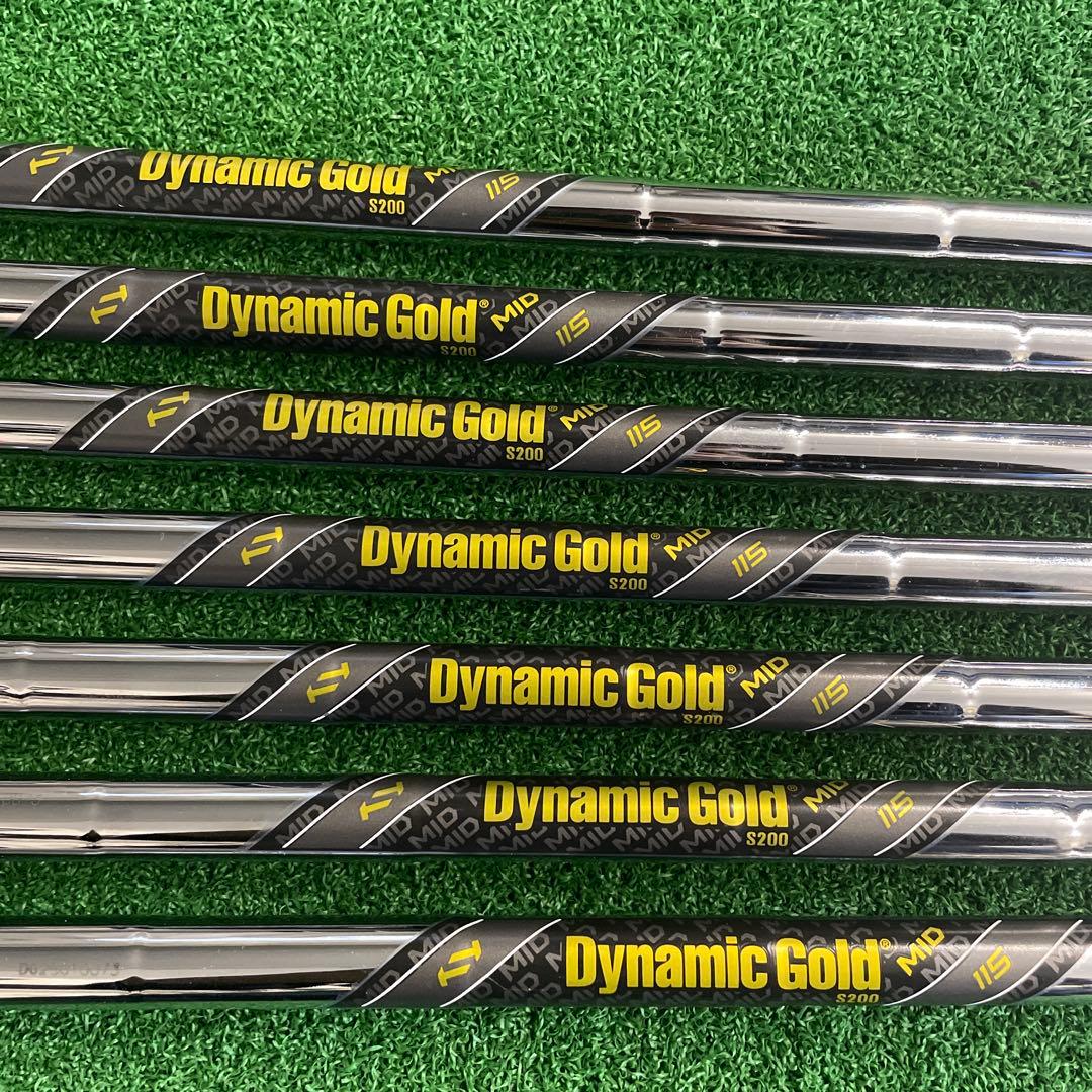 ツルーテンパー DG MID 115 S200 7本組