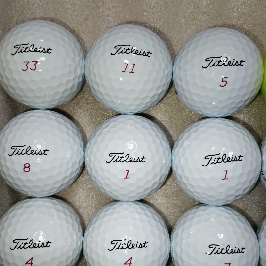 【超超美品!!】タイトリスト PROV1X ロストボール ゴルフボール 24球