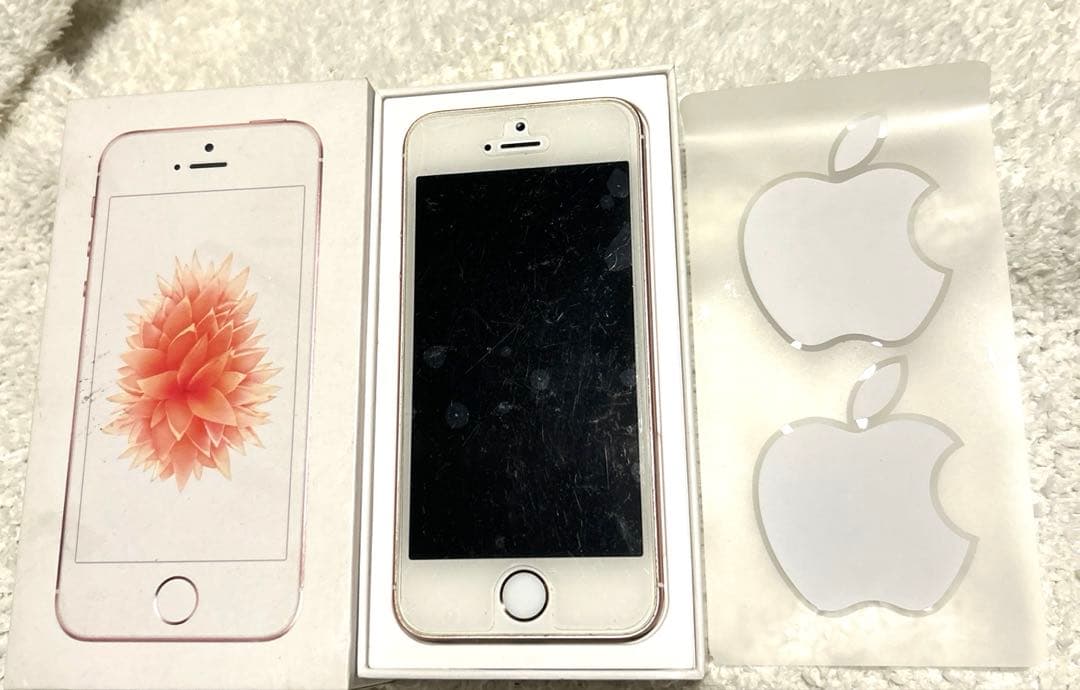 iPhoneSE 第1世代 ローズゴールド 16GB バッテリー92％ 箱付き