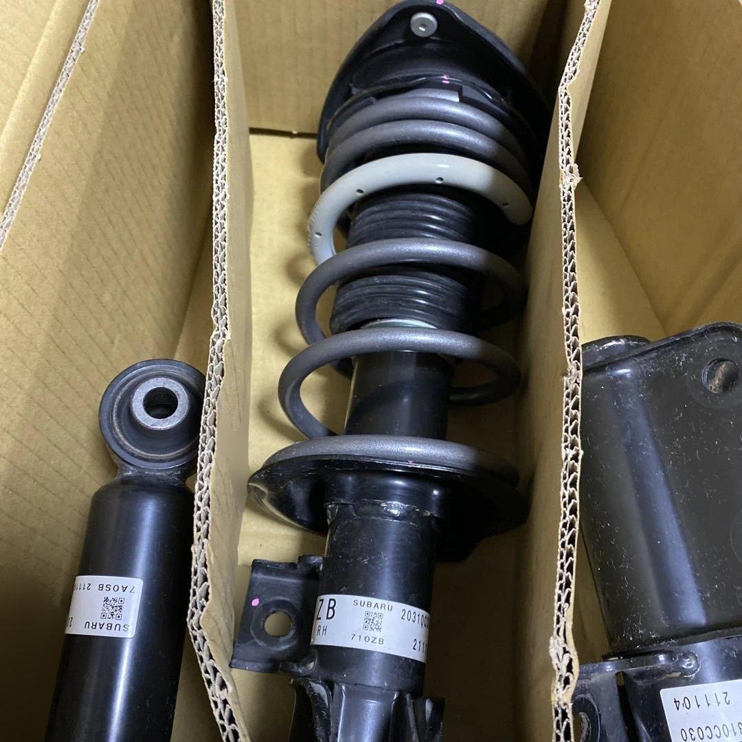 GR86 ZN8 純正ダンパー+タナベFUNTORIDEダウンサス 4本セット