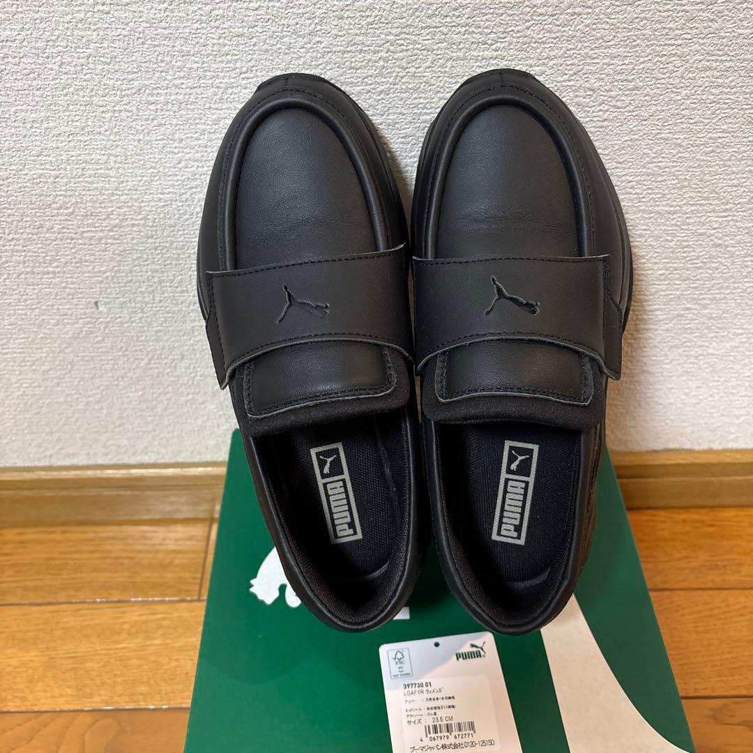 PUMA Loafyr Wns ローファー（ブラック）23.5