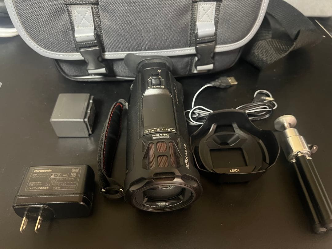 Panasonic HC-WXF990M 4K ビデオカメラ 本体 付属品付き