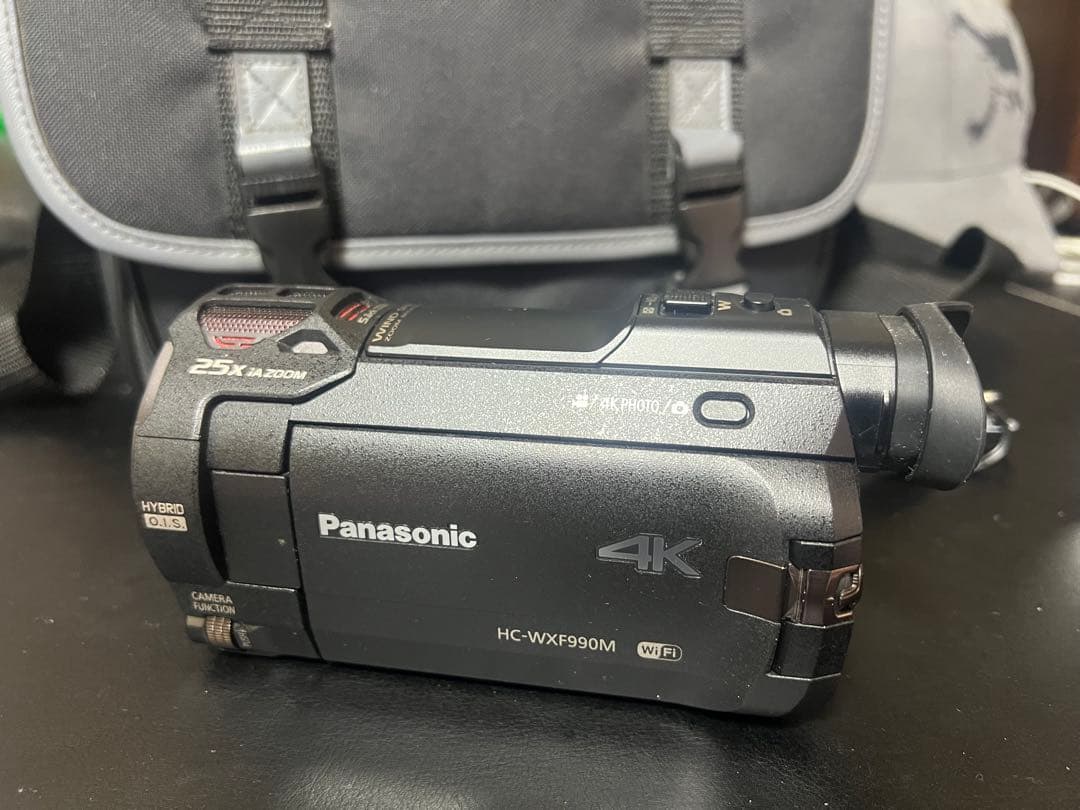 Panasonic HC-WXF990M 4K ビデオカメラ 本体 付属品付き