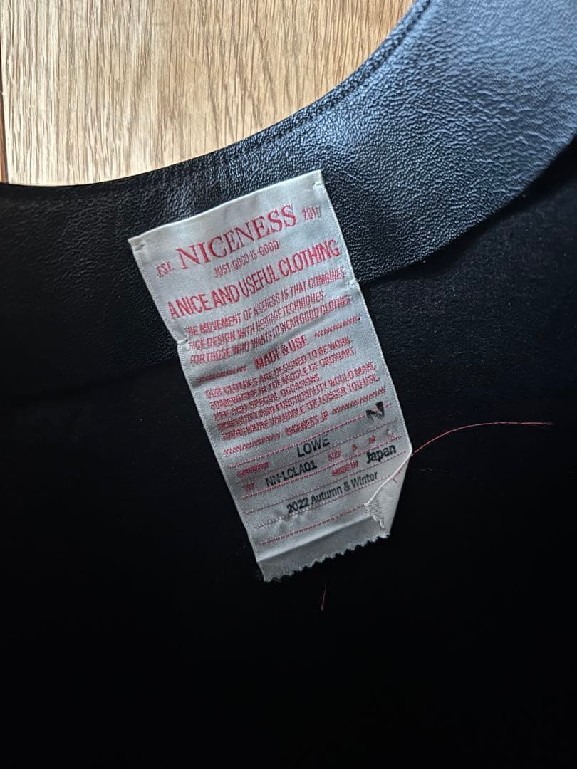 NICENESS LOWE ホースレザー ナイスネス ロウ バッグ
