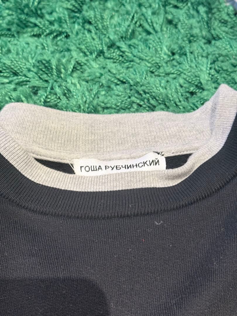 XL Gosha Rubchinskiyドッキングスウェット　ブラック