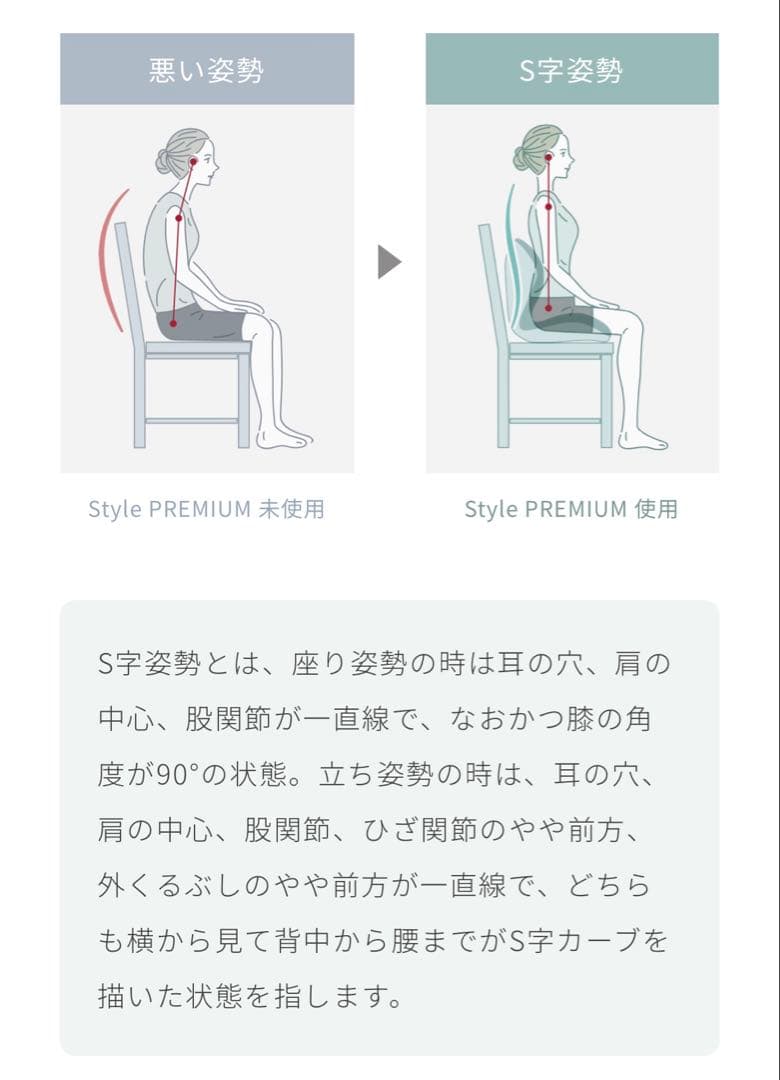 ⭐️Style PREMIUM MTG⭐️骨盤サポート✨チェア 座椅子✨