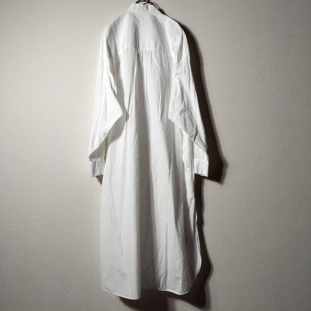 ワイズ Y's ヨウジヤマモト ロングワンピース ノーカラー フリル プリーツ