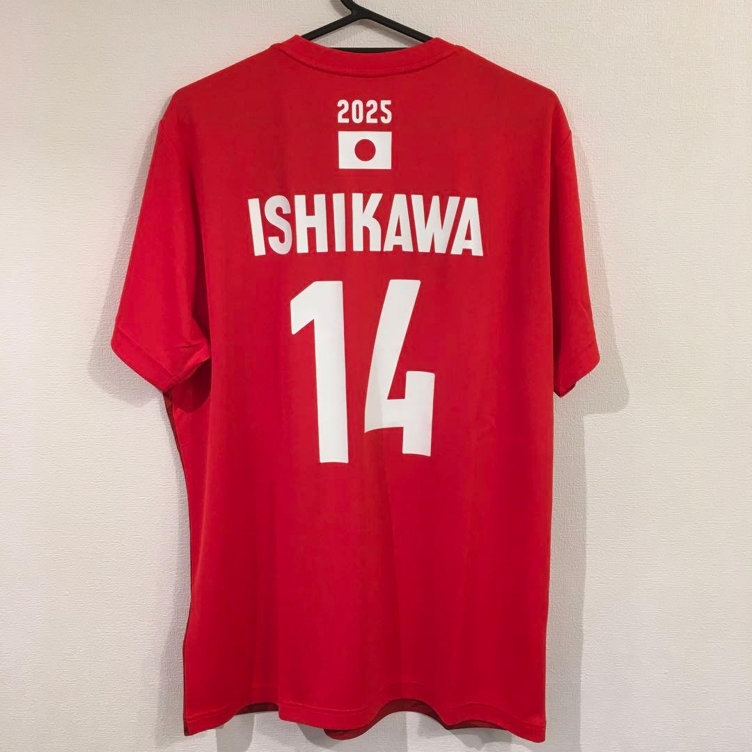 石川祐希ユニフォーム　応援Tシャツ　ネーションズリーグ2025 世界バレー