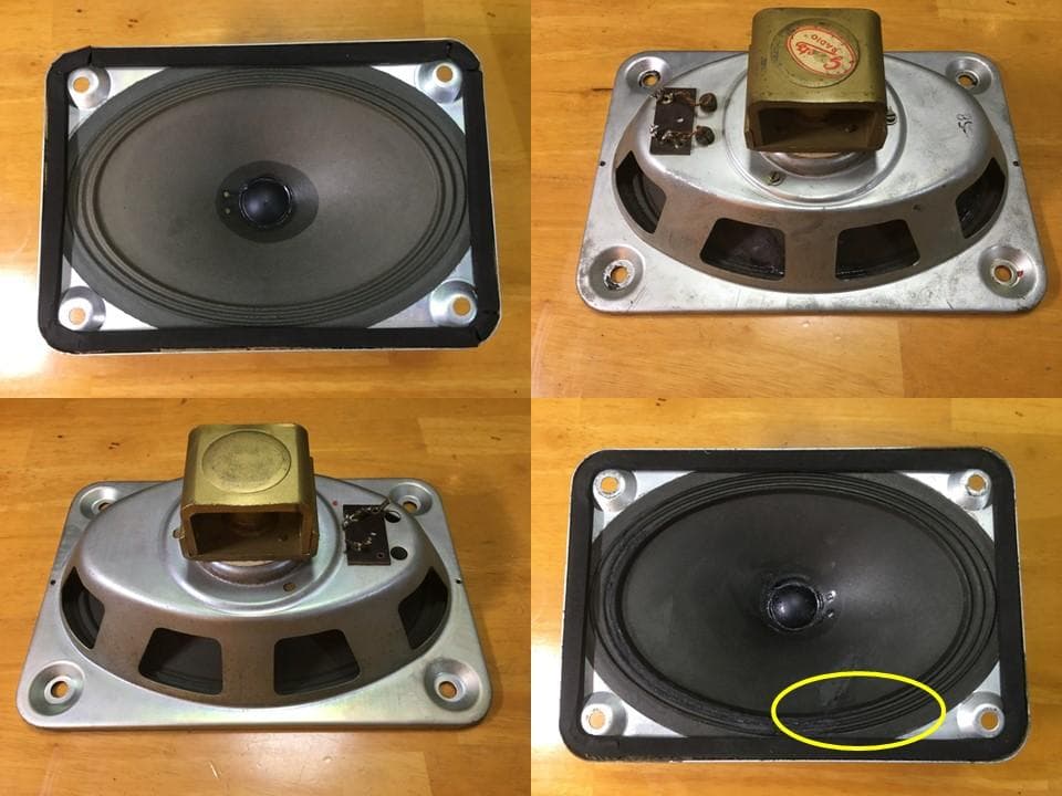 西独 Graetz ビンテージ18×26㎝究極フルレンジシステム ペア!!