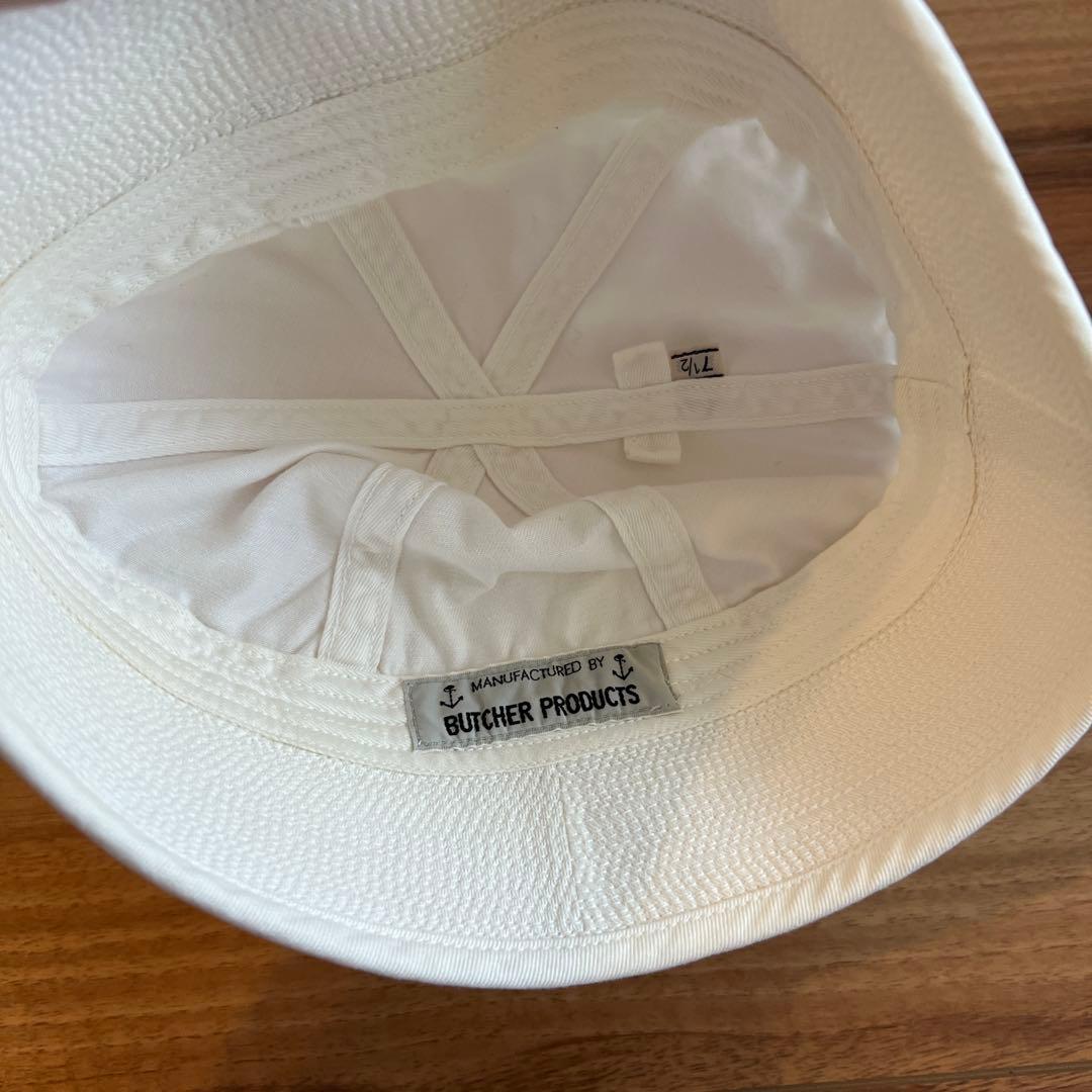 BUTCHER PRODUCTS セーラーハット ホワイト 7 1/2